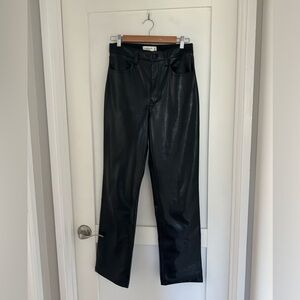 A&F 90s Straight Ultra High Rise